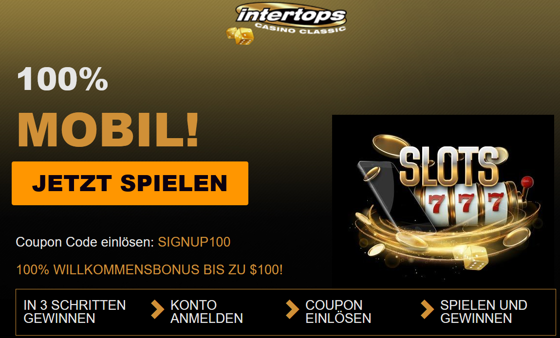 100%
                                                Willkommensbonus bis zu
                                                $100!
